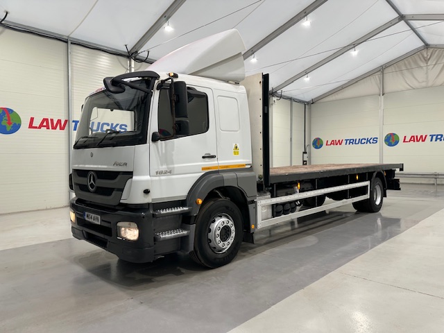 Mercedes Axor 1824 Sleeper Cab Flatbed