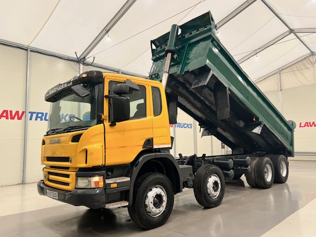 Scania P380 8×4 Day Cab Steel Tipper Manual