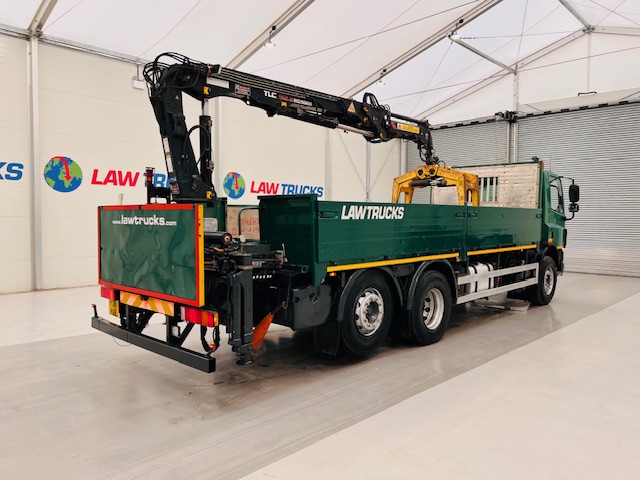 DAF CF75 310 Rear Lift Day Cab Dropside Brick Grab