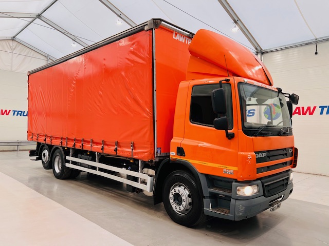 DAF CF75 310 6×2 Rear Lift Day Cab Curtainsider