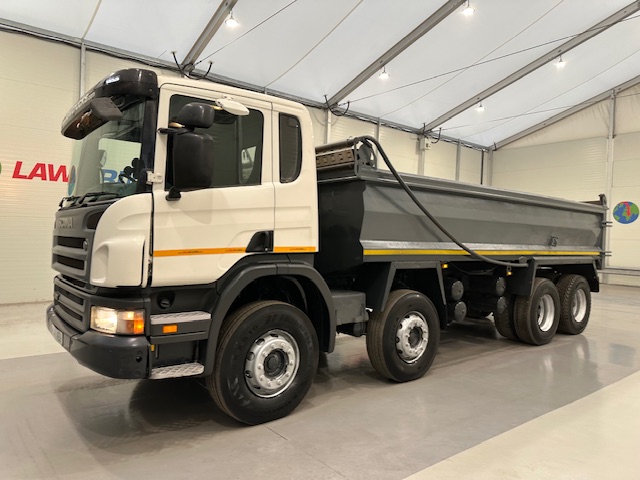 Scania P400 8×4 Rest Cab Steel Tipper