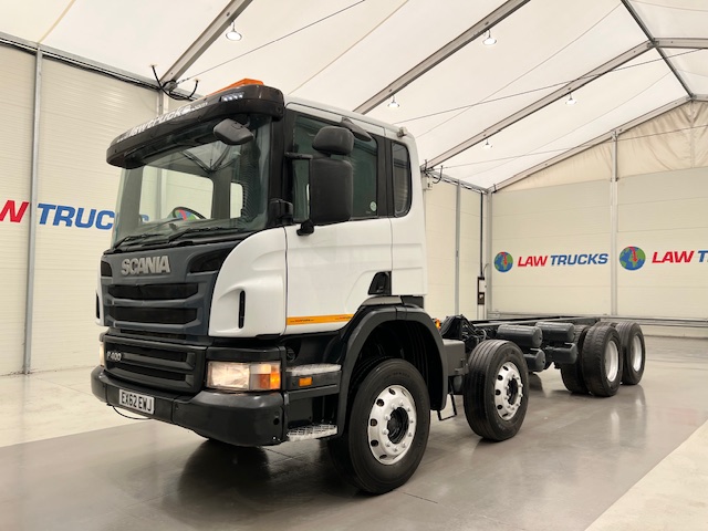 Scania P400 8×4 Day Cab Chassis