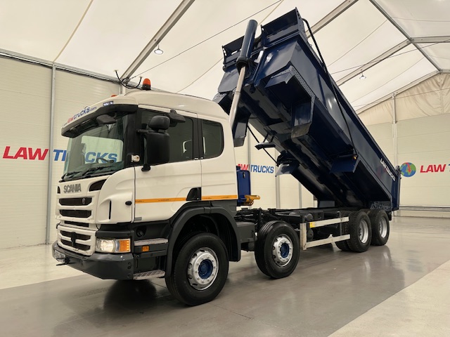 Scania P370 8×4 Sleeper Cab Tipper Manual
