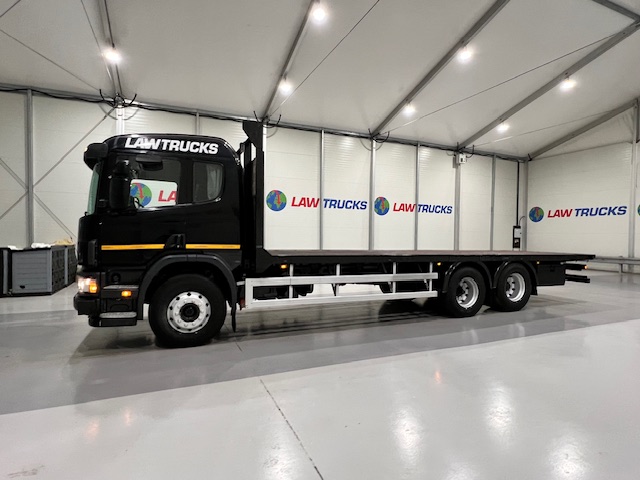 Scania P94 300 6×2 10 Tyre Rear Lift Flatbed