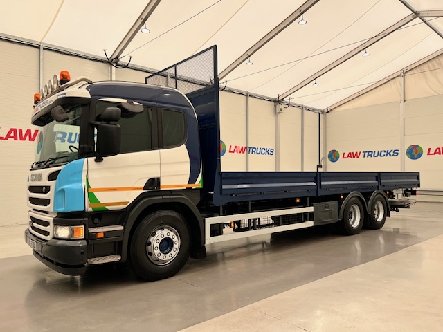Scania P320 6×2 10 Tyre Sleeper Cab Dropside