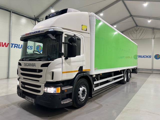 Scania P280 6×2 Rear Lift Day Cab Fridge Box