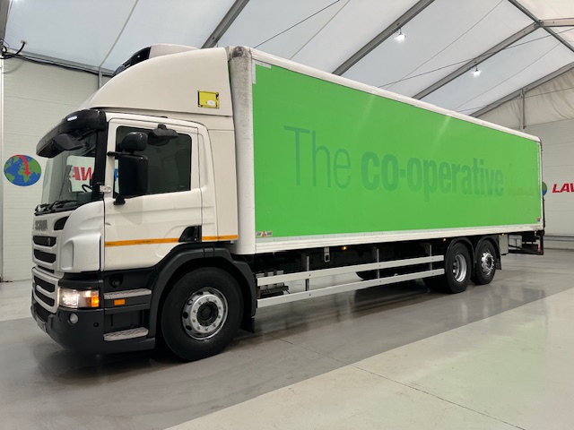 Scania P280 6×2 Rear Lift Day Cab Fridge Box Manual