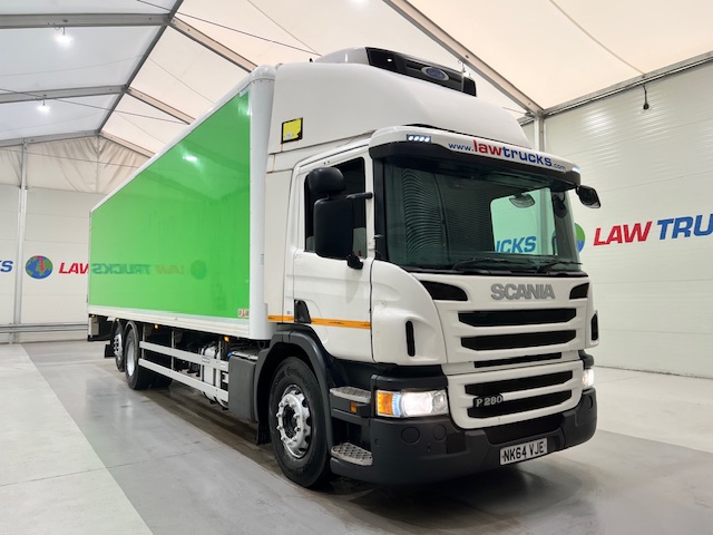 Scania P280 6×2 Rear Lift Day Cab Fridge Box
