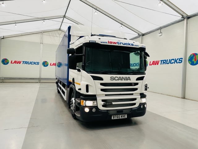 Scania P250 4×2 Sleeper Cab Box Van Manual