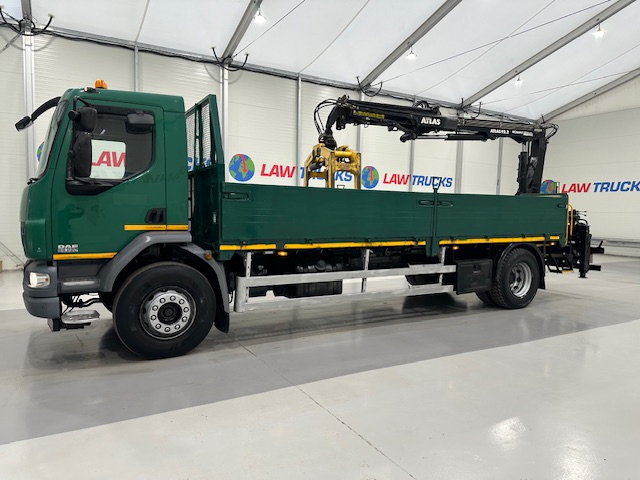 DAF LF55 220 Day Cab Dropside Crane