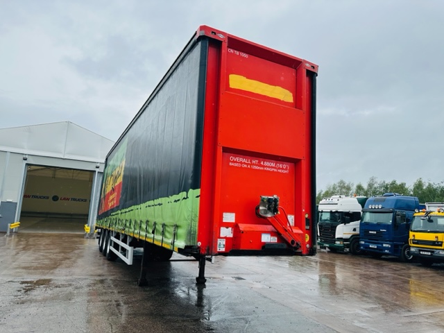 Don Bur Tri Axle 4.88m Curtainsider Trailer