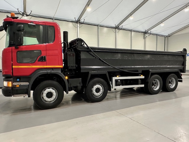 Scania G410 8×4 Sleeper Cab Steel Tipper