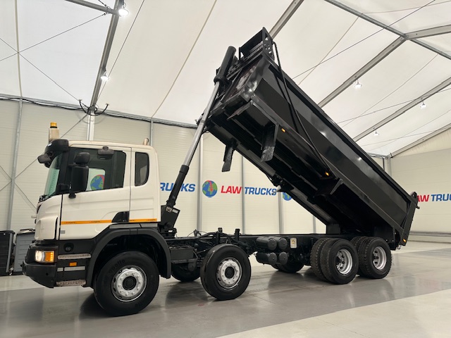 Scania P360 8×4 Rest Cab Steel Tipper