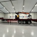 Montracon Tri Axle Flatbed Brick Grab Trailer - thumbnail