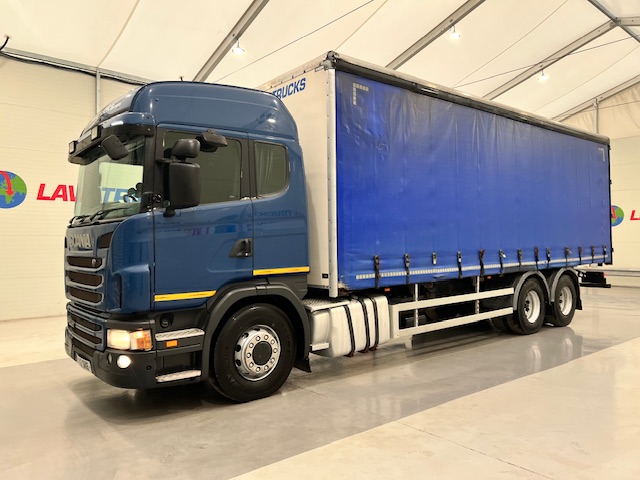Scania G440 6×2 10 Tyre Sleeper Cab Curtainsider