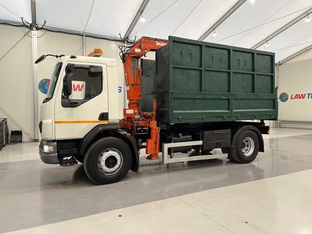 DAF LF55 220 4×2 Steel Tipper Grab Manual