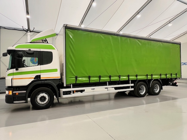 Scania P280 6×2 10 Tyre Rear Lift Curtainsider