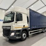 DAF CF 330 6×2 Rear Lift Sleeper Cab Curtainsider - thumbnail