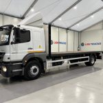 Mercedes Axor 1824 Sleeper Cab Flatbed - thumbnail