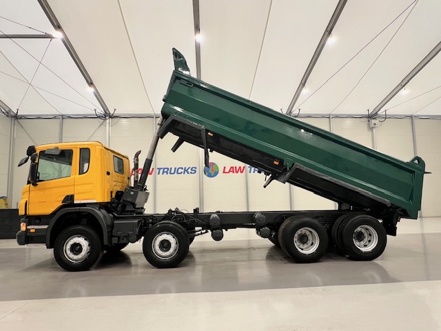 Scania P380 8×4 Day Cab Steel Tipper Manual