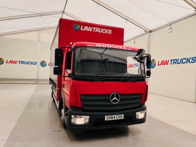 Mercedes Atego 816 Day Cab Curtainsider