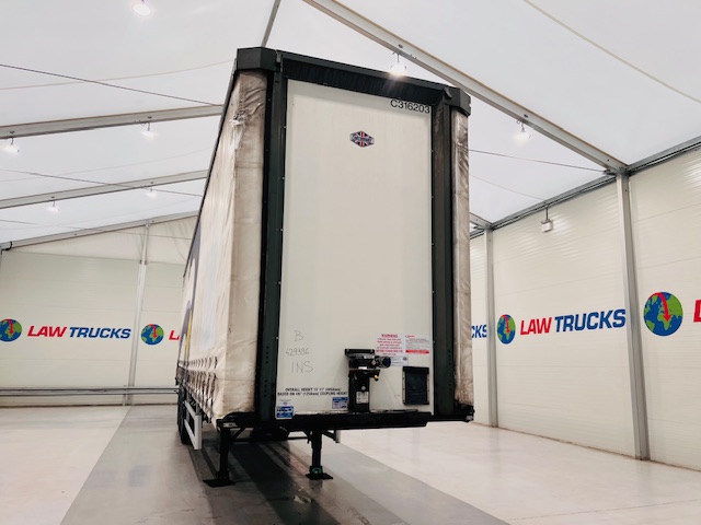 Cartwright Tri Axle 4.80m Curtainsider Trailer