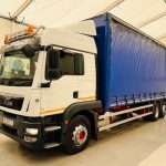 MAN TGS 26.340 6×2 Rear Steer Curtainsider - thumbnail