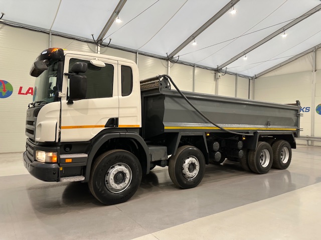 Scania P400 8×4 Rest Cab Steel Tipper