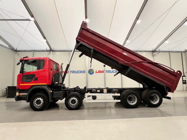 Scania G410 8×4 Rest Cab Steel Tipper