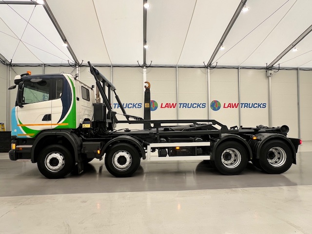 Scania G410 8×4 Rest Cab Hookloader Drawbar