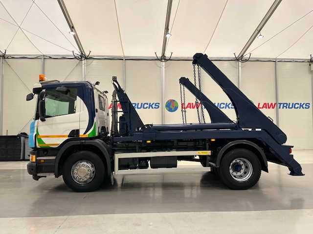 Scania P250 4×2 Day Cab Skip Loader