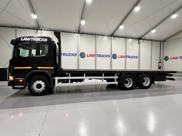 Scania P94 300 6×2 10 Tyre Rear Lift Flatbed