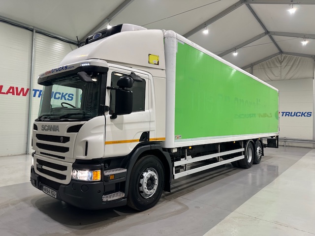 Scania P280 6×2 Rear Lift Day Cab Fridge Box