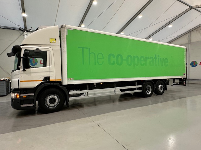 Scania P280 6×2 Rear Lift Day Cab Fridge Box Manual