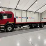 Scania P320 6×2 10 Tyre Rear Lift Flatbed - thumbnail