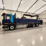 Scania P280 6×2 Rear Lift Dropside Brick Grab - thumbnail
