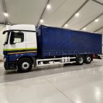 Mercedes Actros 2530 6×2 Sleeper Cab Curtainsider - thumbnail