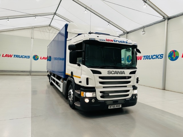 Scania P250 4×2 Sleeper Cab Box Van Manual