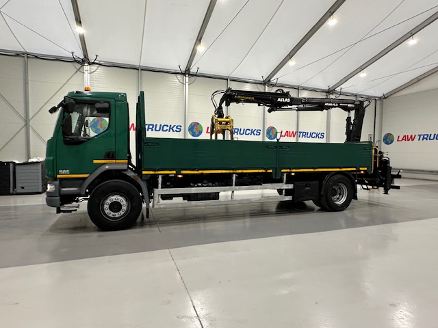 DAF LF55 220 Day Cab Dropside Crane