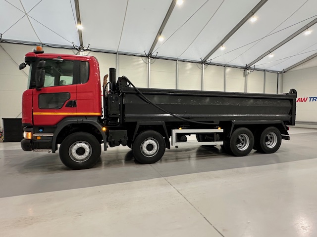 Scania G410 8×4 Sleeper Cab Steel Tipper