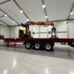 Montracon Tri Axle Flatbed Brick Grab Trailer - thumbnail
