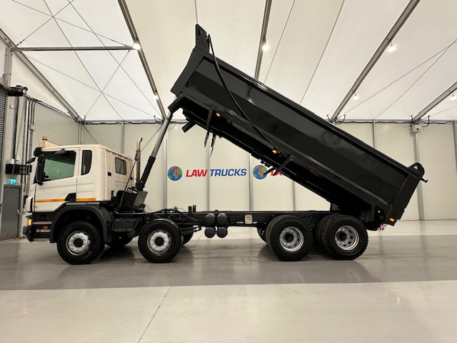Scania P360 8×4 Rest Cab Steel Tipper