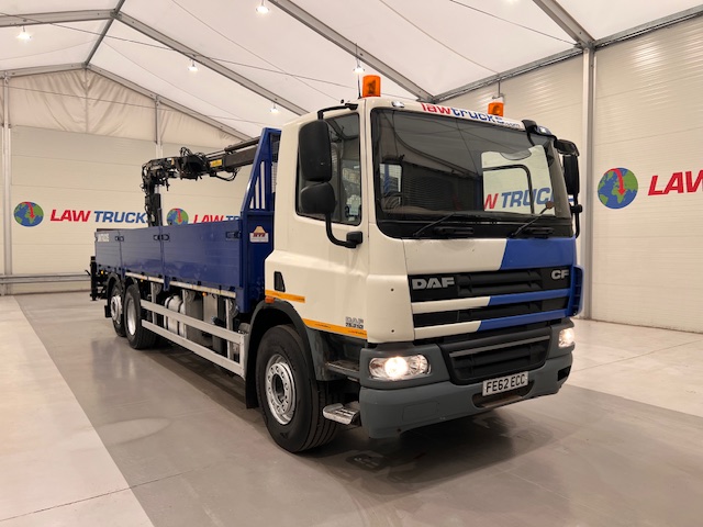 DAF CF75 310 Day Cab Dropside Brick Grab