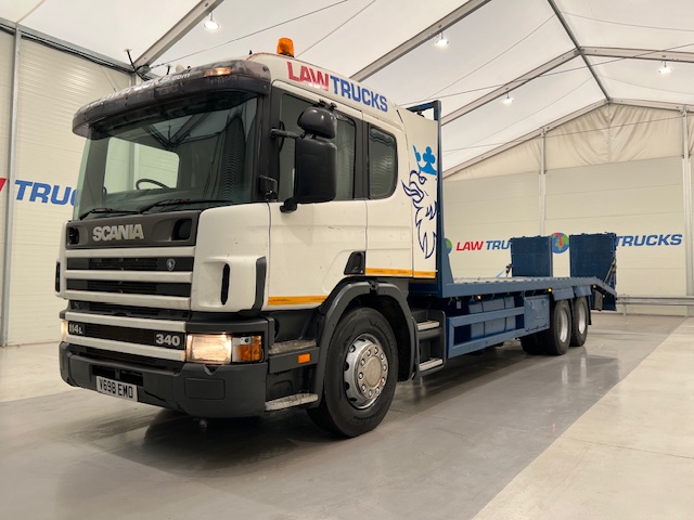 Scania 114 340 6×2 Sleeper Cab Beavertail