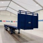 SDC Tri Axle PSK Extendable Flatbed Trailer - thumbnail