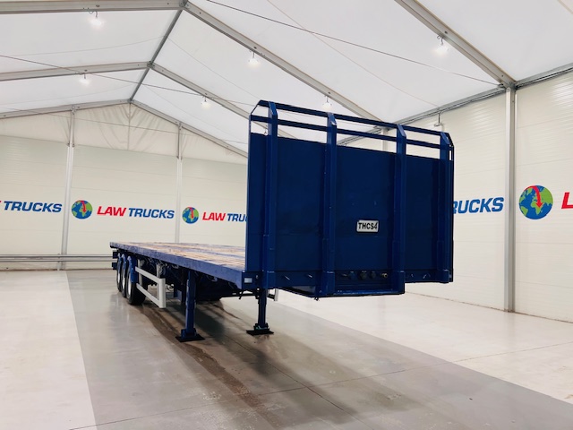 SDC Tri Axle PSK Extendable Flatbed Trailer