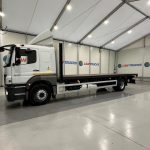 Mercedes Axor 1824 Sleeper Cab Flatbed - thumbnail
