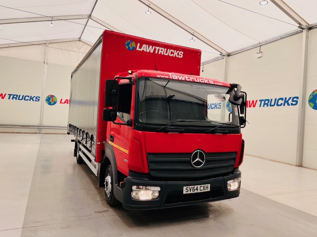 Mercedes Atego 816 Day Cab Curtainsider
