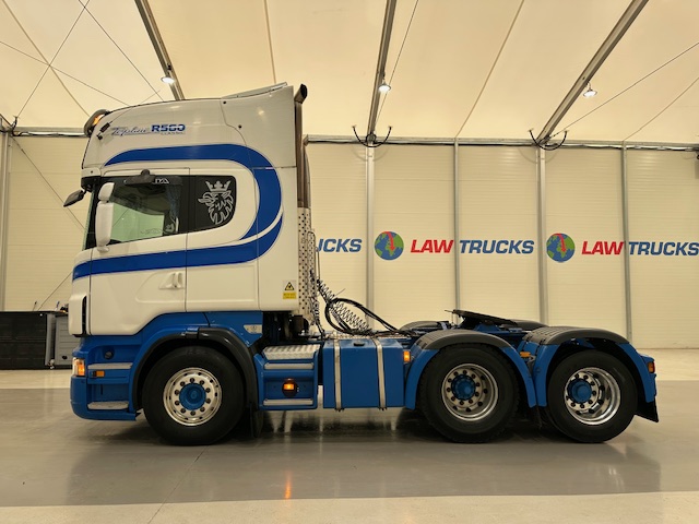 Scania R580 6×2 10 Tyre Rear Lift Tractor Unit PTO