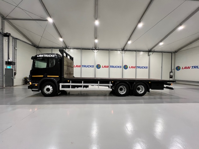 Scania P94 300 6×2 10 Tyre Rear Lift Flatbed